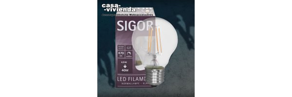 LED-Filamentlampen - dimmbar (AGL - Allgebrauchs-Form)
