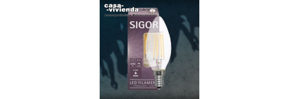 LED-Filamentlampen - dimmbar (Kerzen-Form)