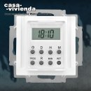 Elektronische LCD-Zeitschaltuhr, Wochenprogramm, 2500...
