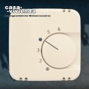Raumthermostat UP, Öffner, 10A (4A), +5° bis +30°, KLEIN SI® / BUSCH-JAEGER SI®, Weiß RAL1013