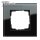 Abdeckrahmen 1fach Esprit Glas Schwarz