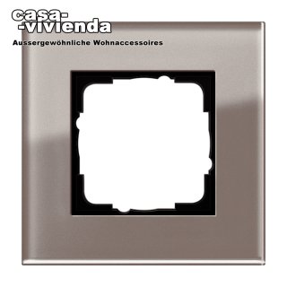Abdeckrahmen 1fach Esprit Glas Umbra