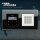 Unterputz-Radio RDS mit einem Lautsprecher Bedienaufsatz in Schwarzglasoptik im 2-fach Glasrahmen KLEIN55® - GIRA® System 55 - Reinweiß glänzend (03)
