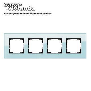 Abdeckrahmen 4fach Esprit Glas Mint