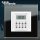 Elektronische LCD-Zeitschaltuhr, Wochenprogramm, 2500 (1500) W, 230 V AC - BUSCH-JAEGER Balance SI® Glasrahmen - Alpinweiß / Reinweiß RAL9010 (*--*)