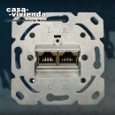 KLEIN® Telefon und CAT5-Netzwerkdose 2x8RJ45, mit...