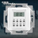 Elektronische LCD-Zeitschaltuhr, Wochenprogramm, 2500...
