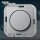 LED-Dimmer, KLEIN55® Glasrahmen, Druck-Wechsel, PhasenANschnitt, (Dimmer-/Lastkennzeichnung "RL"), 7-110W/VA - passend zu GIRA Standard 55® / E2® - Farbe ALU Silber (26) (*55C*)