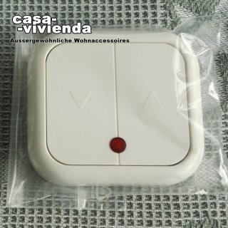 LX-Zentralscheibe als Bedienelement für Memory-Tast-Dimmer ... - KLEIN LX® / BUSCH-JAEGER LX®  Reinweiß / Alpinweiß RAL9010