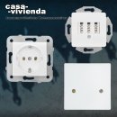 VIKO MERIDIAN Schalterpaket 116-teilig - Reinweiß