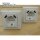Steckdose, UNIVERSAL - 2 x USB A, mit Kinderschutz - Reinweiß glänzend RAL9010 - (2 Stück) (*54A*)