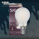 LED-Filamentlampe SIGOR dimmbar, E14/4,5W-2700K (ersetzt...