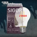 LED-Filamentlampe SIGOR dimmbar, E27/7W-2700K (ersetzt...