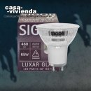 LED-Reflektorlampe SIGOR dimmbar, PAR16 LUXAR GU10/240V-7,0W-2700K (ersetzt 65W) A+ 460 lm Abstrahlwinkel 36° L 54, Ø 50 mm - (1 Stück) ("2021") >