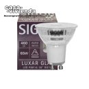 LED-Reflektorlampe SIGOR dimmbar, PAR16 LUXAR GU10/240V-7,0W-2700K (ersetzt 65W) A+ 460 lm Abstrahlwinkel 36° L 54, Ø 50 mm - (1 Stück) ("2021") >