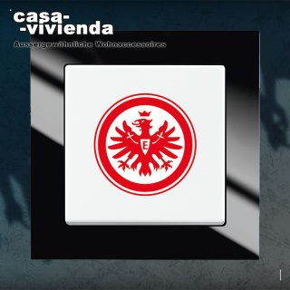 Bundesliga Fanschalter "Eintracht Frankfurt" - Aus- und Wechselschalter 1-polig - original BUSCH JAEGER® (*70*) ("2023")