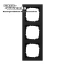 Abdeckrahmen E2 3-fach - GIRA® System 55 - Schwarz...