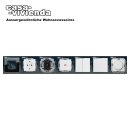 Dimmerknopf mit Kontroll-Feld - KLEIN K55® BBwhite® passend zu BUSCH-JAEGER Busch-balance® SI - Reinweiß / Alpinweiß RAL9010 (*2025-01K*)