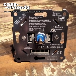 LED/Universal-Dimmer, 3-500W/VA, PhasenANschnitt / PhasenABschnitt, (Dimmer-/Lastkennzeichnung "R,L,C") - passend für alle LEGRAND® Schalterprogramme (*55C*) ("2023")