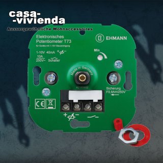 Dimmer / Potentiometer, T73, für Geräte mit 1-10 Volt Steuereingang - passend für alle BUSCH-JAEGER®-Schalterprogramme (*55C*) ("2023")