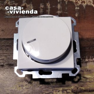 LED-Dimmer, 5-100 W, PhasenABschnitt, (Dimmer-/Lastkennzeichnung "RC") - passend für Schalterprogramm BUSCH-JAEGER® Balance SI - Alpinweiß RAL9010 (*55C*) ("2023EH")