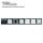 Glasrahmen KLEIN®, 1-fach passend zu KLEIN K55® BBwhite® und BUSCH-JAEGER® Balance SI - GLAS Schwarz (*..*) (*2025-08*)