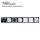 Glasrahmen KLEIN®, 2-fach passend zu KLEIN K55® BBwhite® und BUSCH-JAEGER® Balance SI - GLAS Weiß / Klar (*51*) (*2025-08*)