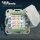 Telefon und CAT6-Netzwerkdose 2x8RJ45, mit Schraubklemmen - KLEIN K55® BBwhite® passend zu BUSCH-JAEGER Busch-balance® SI Reinweiß / Alpinweiß RAL9010 (*40C+..*) ("2023")