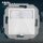 Bewegungsmelder-Infrarot UP 180°, Abdeckung BUSCH-JAEGER Busch-balance® SI / KLEIN K55® BBwhite® - Alpinweiß / Reinweiß RAL9010 - (3-Draht mit Relay  0-1000W/VA, Schalter null, auto, aus) (*2023*)