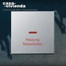 Wippe Kontroll Heizung Notschalter - GIRA® System 55...